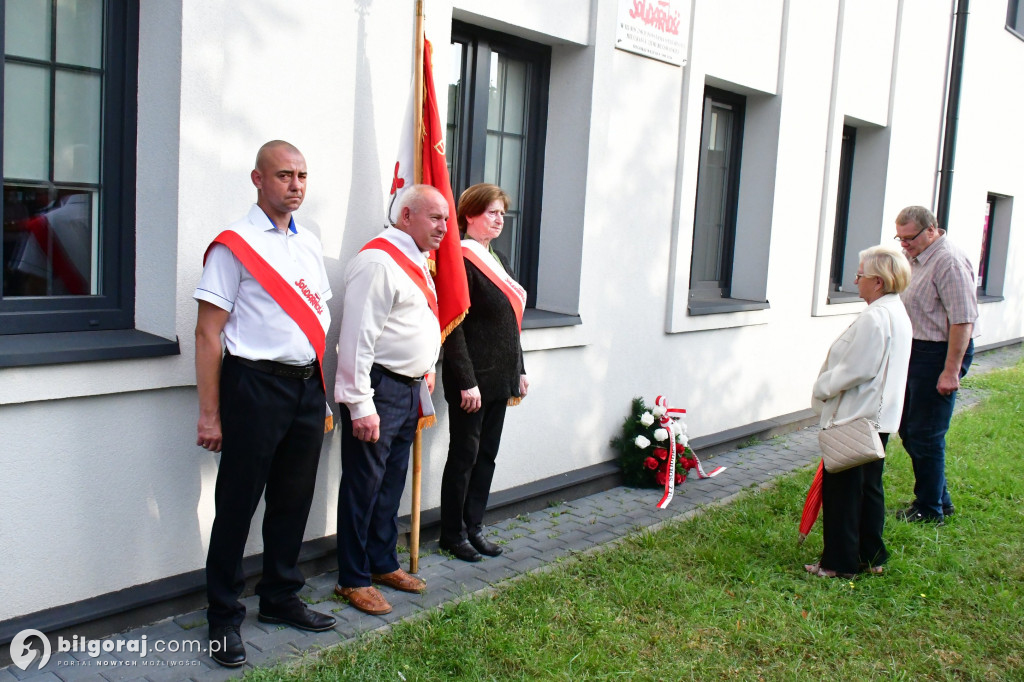 Biłgoraj uczcił porozumienia sierpniowe w 45. rocznicę ich podpisania