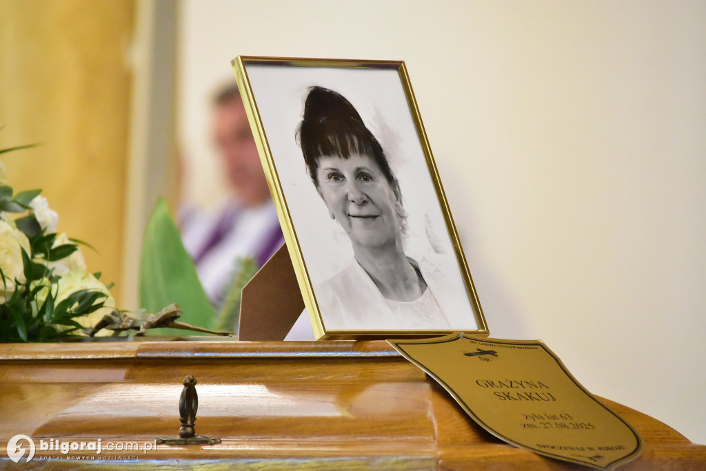 Pogrzeb śp. Grażyny Skakuj