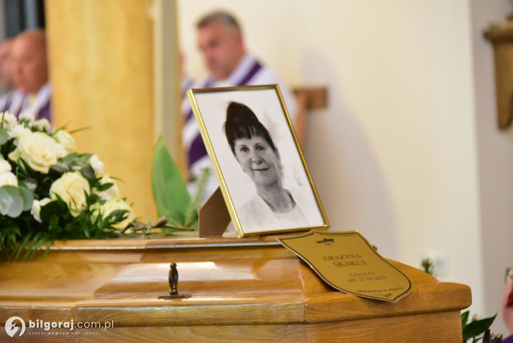 Pogrzeb śp. Grażyny Skakuj