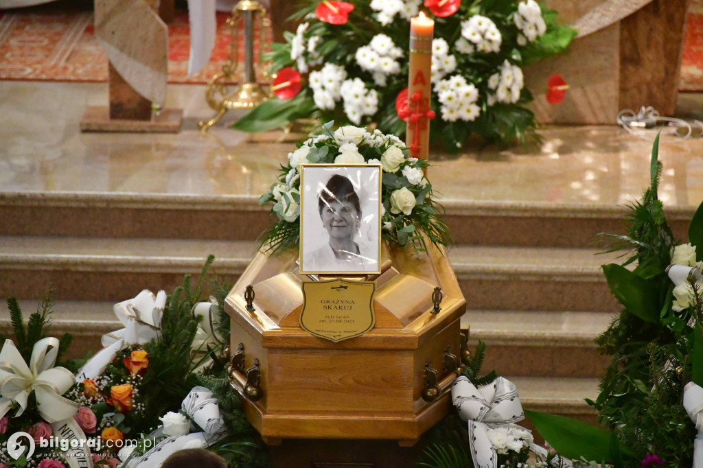 Pogrzeb śp. Grażyny Skakuj