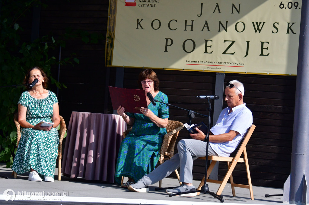 Tarnogród. Narodowe Czytanie Kochanowskiego