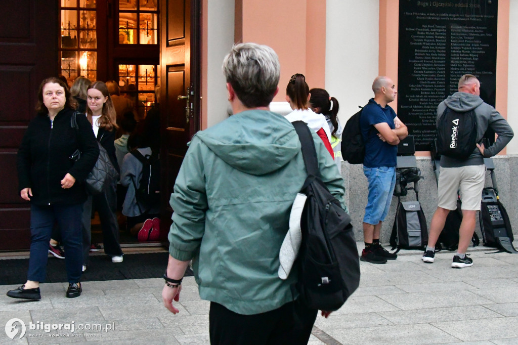 Z Biłgoraja do Janowa Lubelskiego. pielgrzymi na szlaku