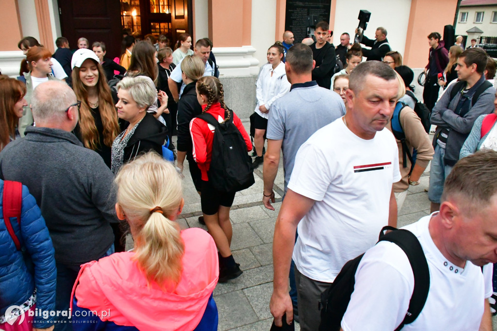 Z Biłgoraja do Janowa Lubelskiego. pielgrzymi na szlaku