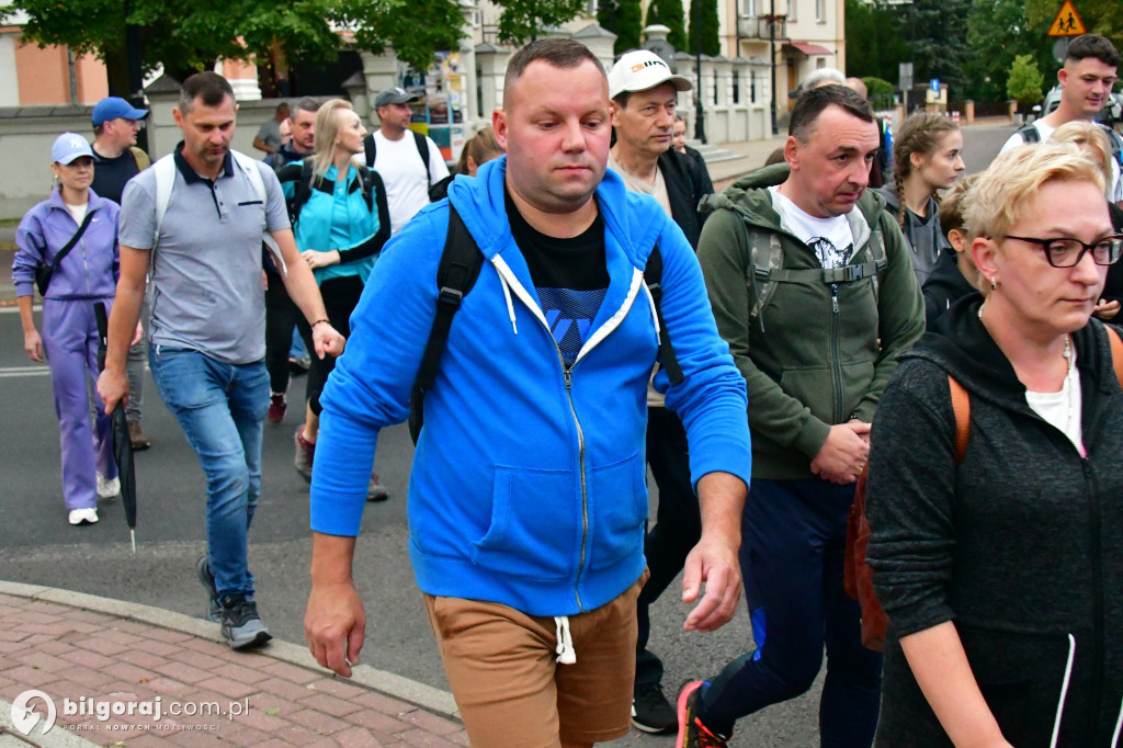 Z Biłgoraja do Janowa Lubelskiego. pielgrzymi na szlaku