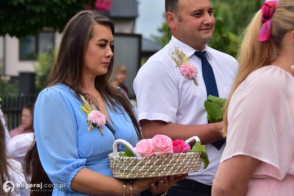 Dożynki w parafii w Soli