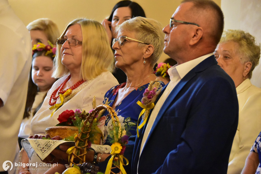 Dożynki w parafii w Soli