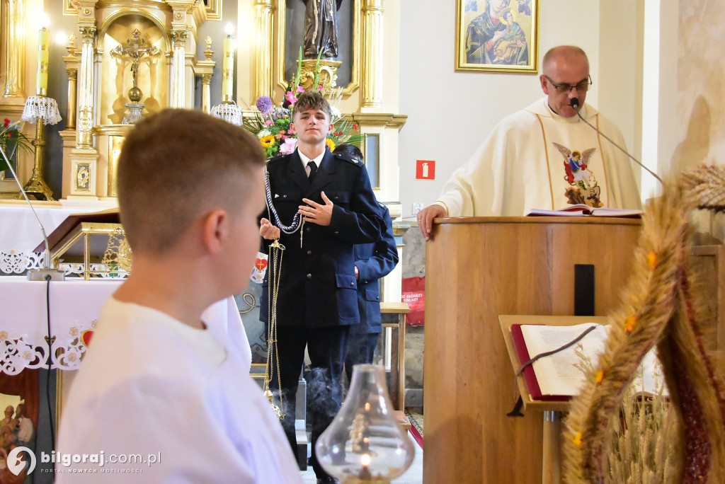 Dożynki w parafii w Soli