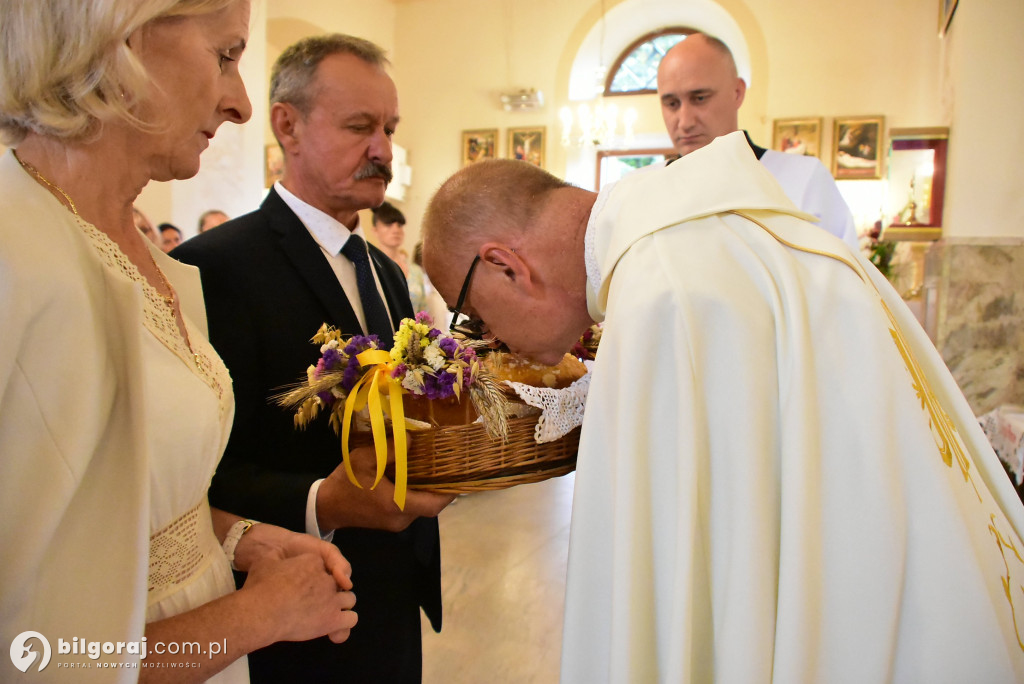 Dożynki w parafii w Soli