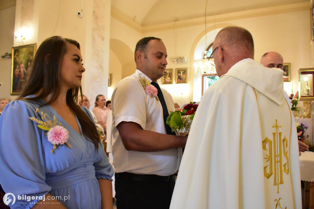 Dożynki w parafii w Soli
