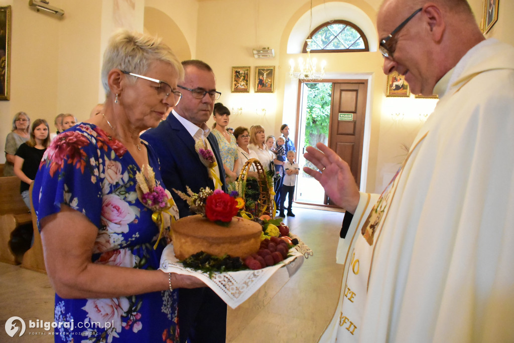 Dożynki w parafii w Soli