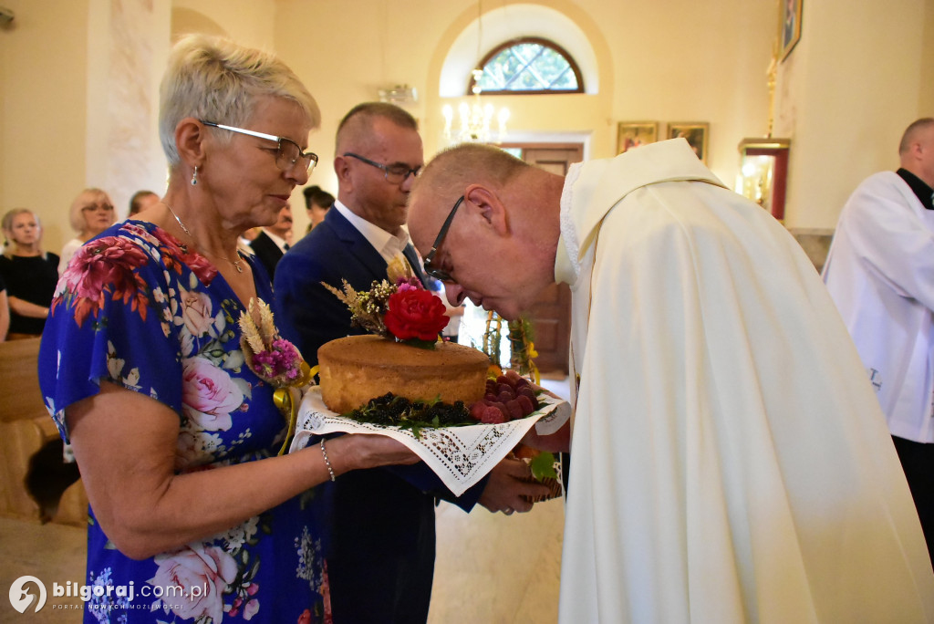 Dożynki w parafii w Soli