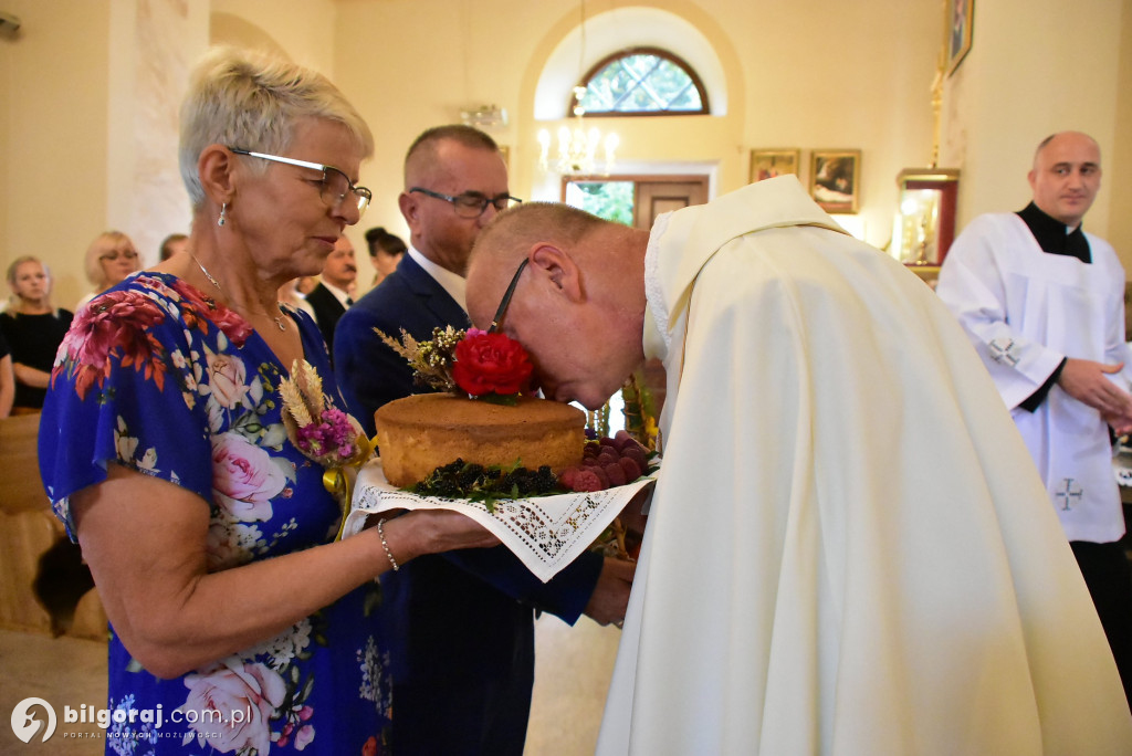 Dożynki w parafii w Soli