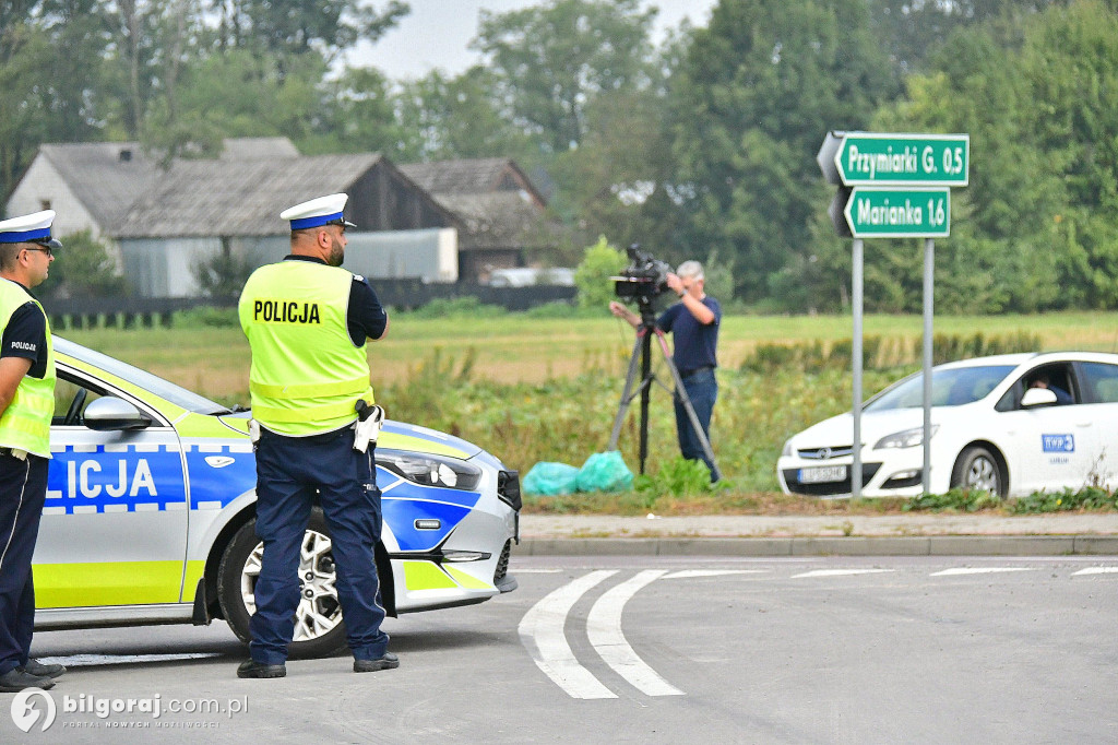 Przymiarki. Szczątki drona zabezpiecza Policja i ŻW