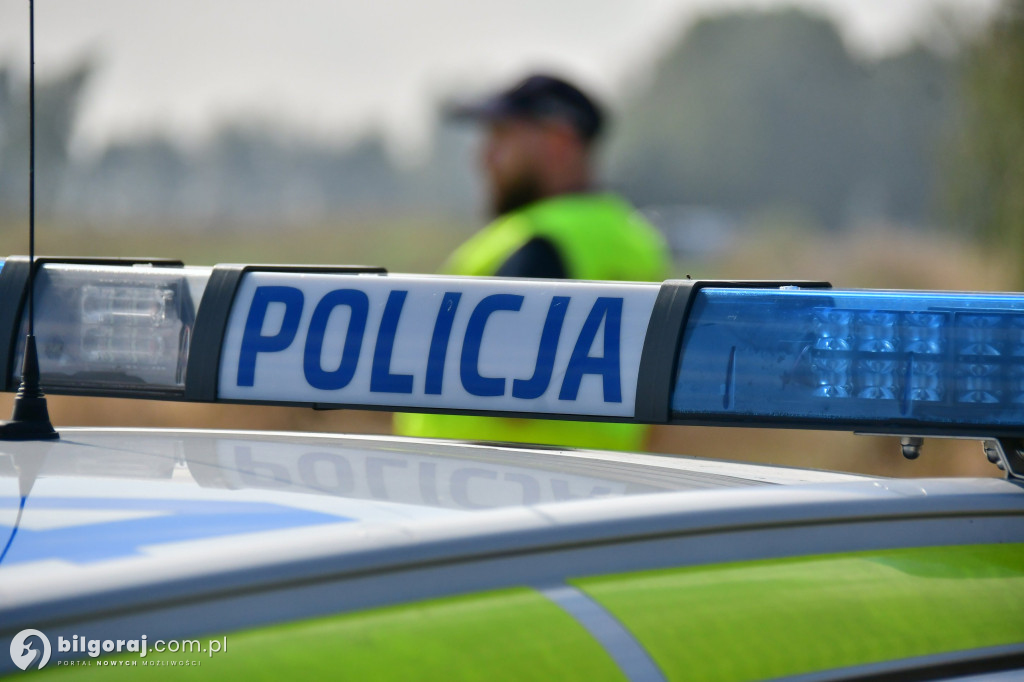 Przymiarki. Szczątki drona zabezpiecza Policja i ŻW