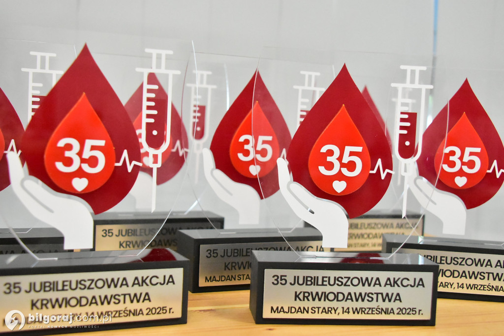 Zbiórka krwi w Majdanie Starym – jubileuszowa 35. akcja ratowania życia