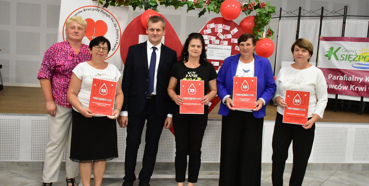Majdan Stary świętuje 35. akcję honorowego krwiodawstwa