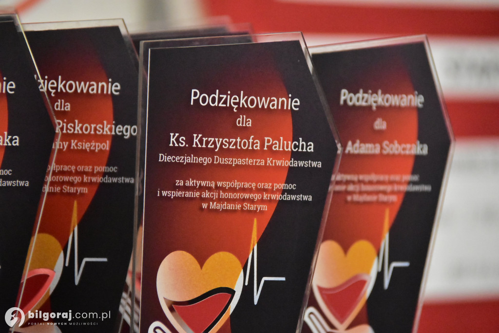 Majdan Stary świętuje 35. akcję honorowego krwiodawstwa