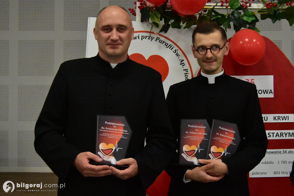 Majdan Stary świętuje 35. akcję honorowego krwiodawstwa