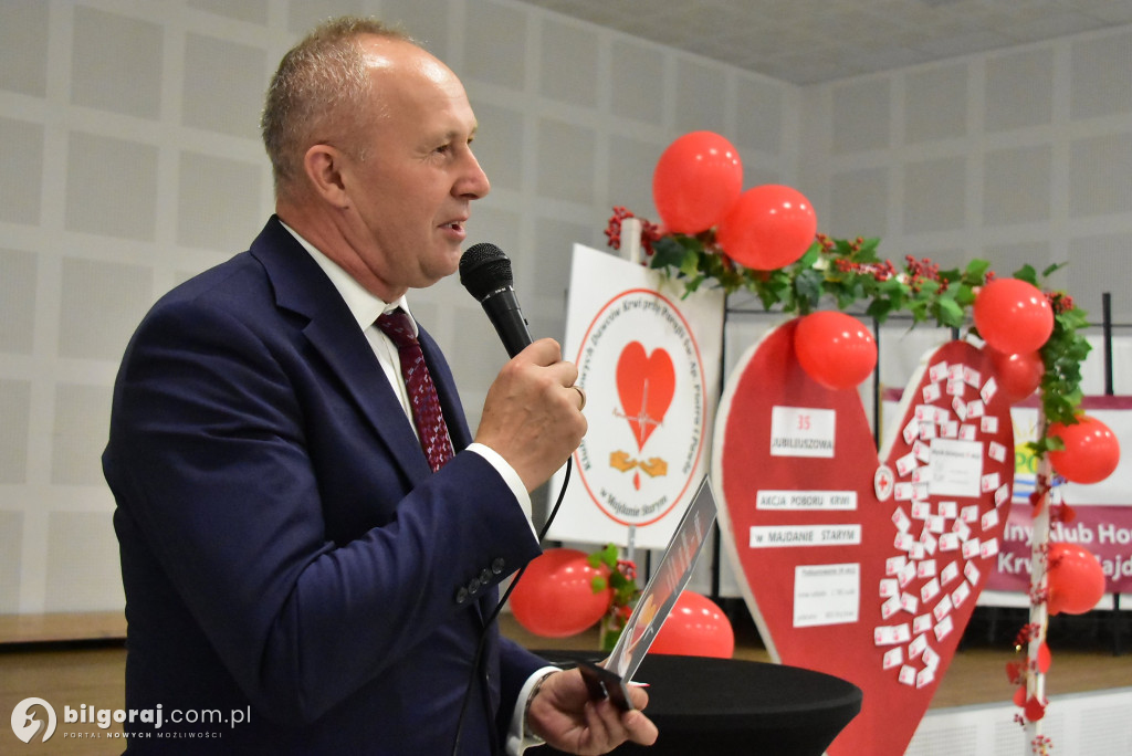 Majdan Stary świętuje 35. akcję honorowego krwiodawstwa