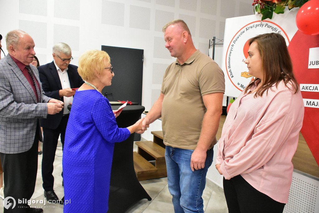 Majdan Stary świętuje 35. akcję honorowego krwiodawstwa