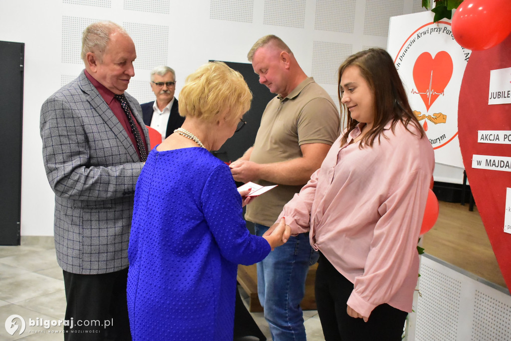 Majdan Stary świętuje 35. akcję honorowego krwiodawstwa
