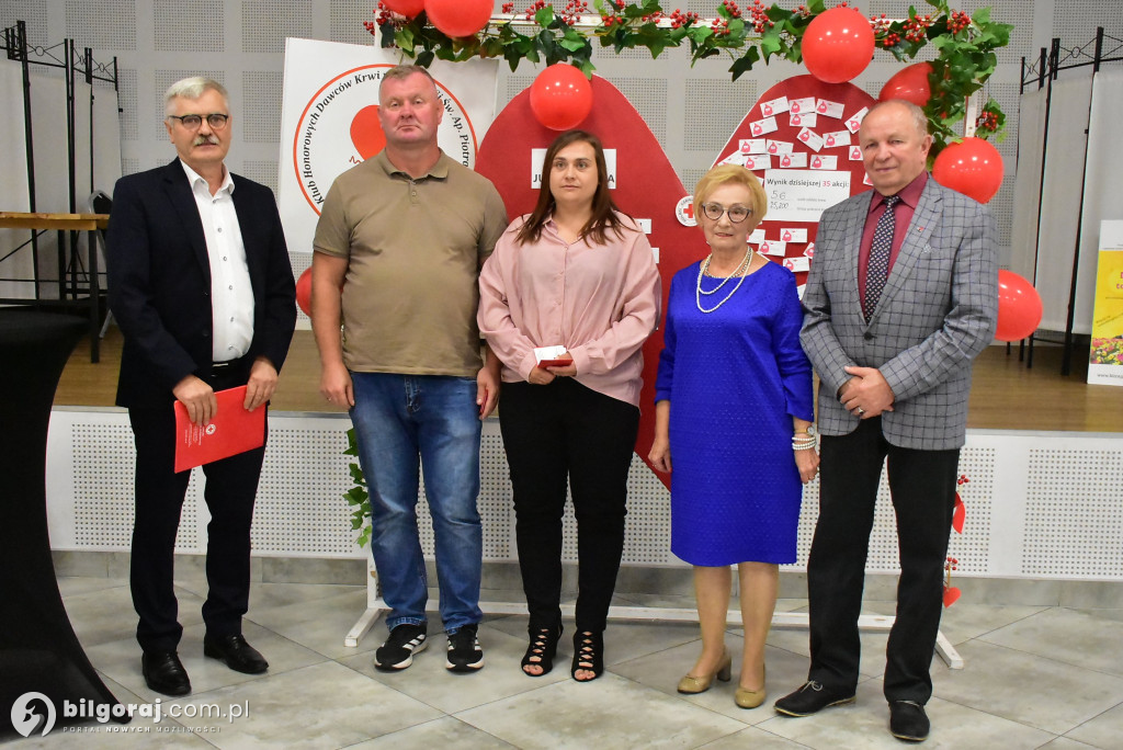 Majdan Stary świętuje 35. akcję honorowego krwiodawstwa
