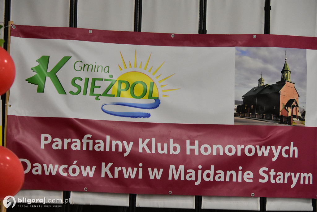 Majdan Stary świętuje 35. akcję honorowego krwiodawstwa