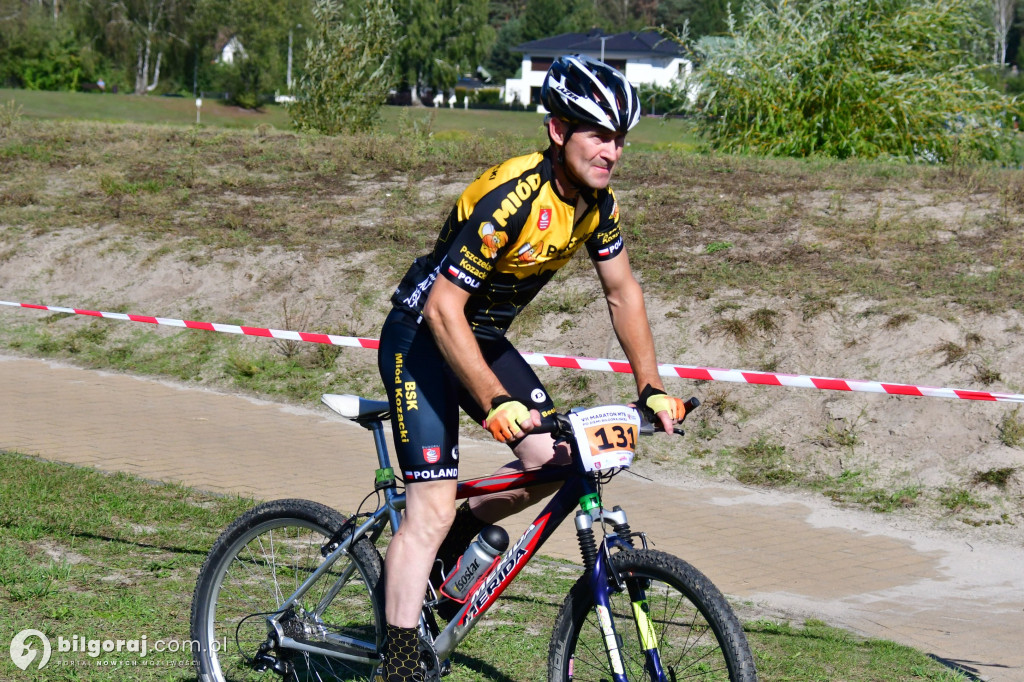 Zawody rowerowe nad Zalewem Bojary