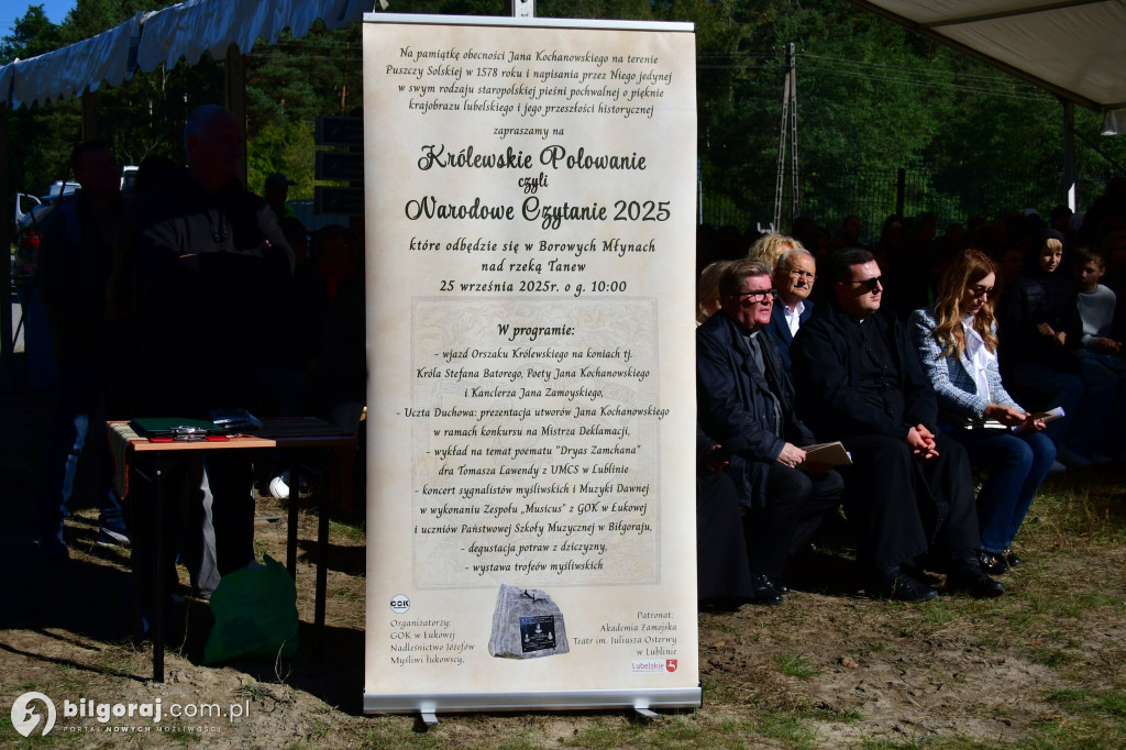 Gmina Łukowa. Narodowe Czytanie w Borowych Młynach
