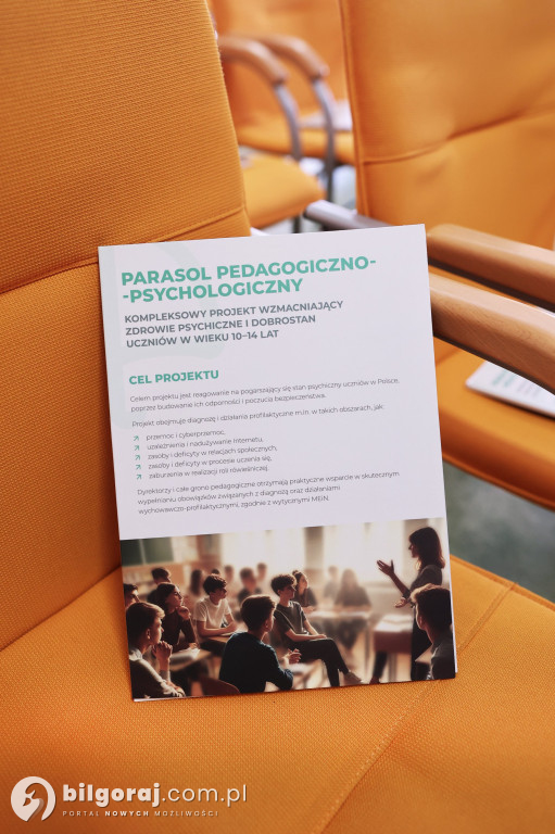 Wsparcie dla szkół. Konferencja o wyzwaniach zdrowia psychicznego w powiecie biłgorajskim