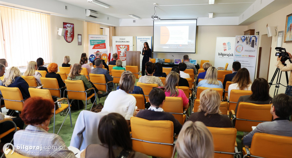 Wsparcie dla szkół. Konferencja o wyzwaniach zdrowia psychicznego w powiecie biłgorajskim
