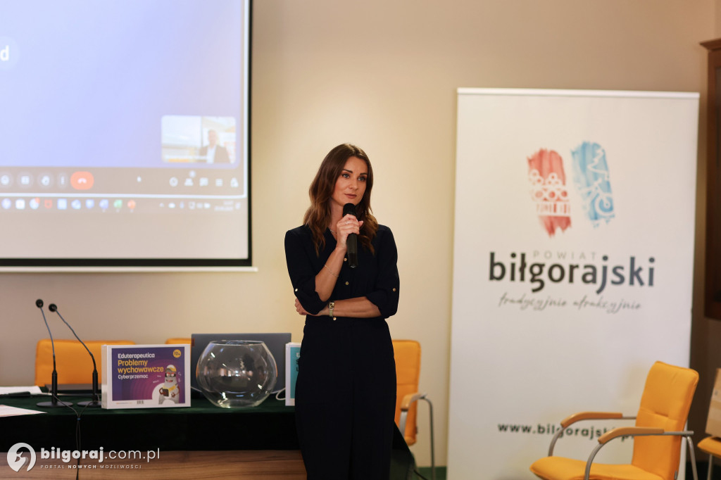 Wsparcie dla szkół. Konferencja o wyzwaniach zdrowia psychicznego w powiecie biłgorajskim