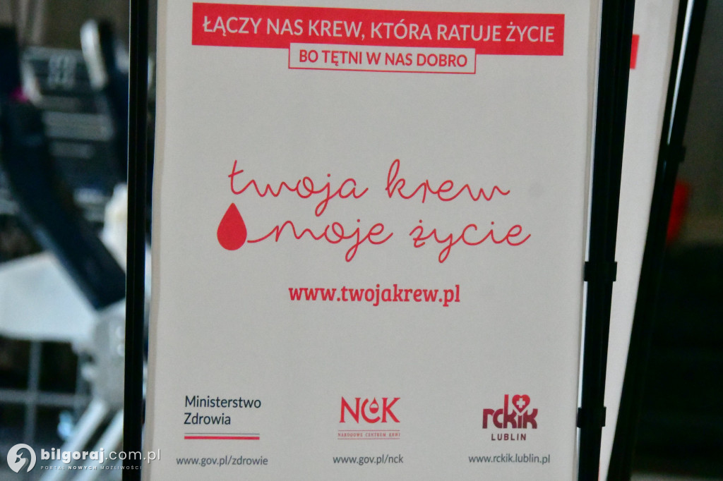 Krew - dar, którego nie da się zastąpić. Udana akcja krwiodawstwa w GOK Księżpol