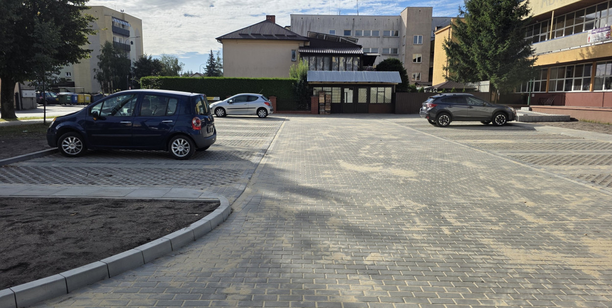 Remont parkingu przy ul. Aptecznej zakończony