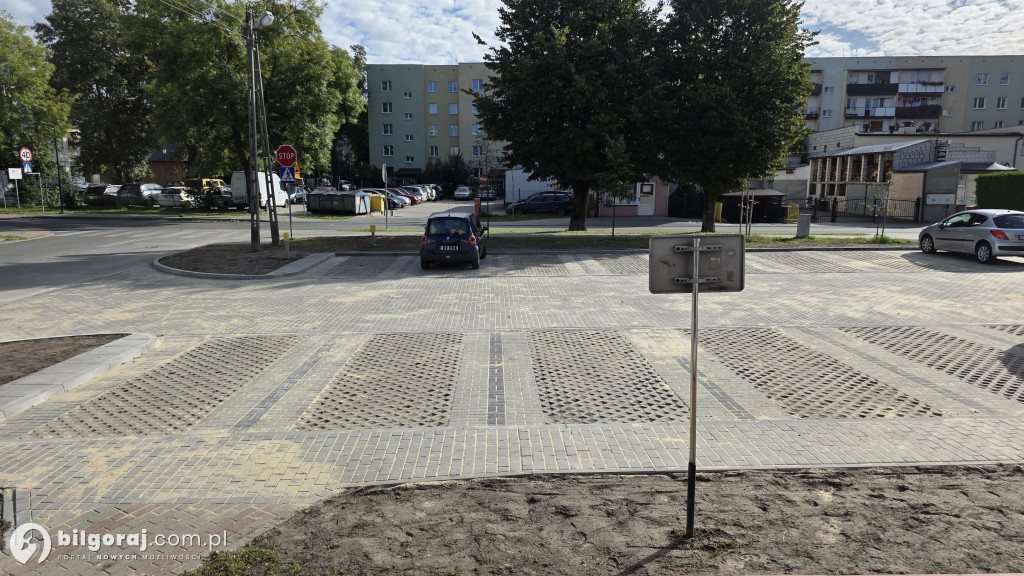 Remont parkingu przy ul. Aptecznej zakończony