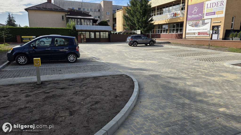 Remont parkingu przy ul. Aptecznej zakończony