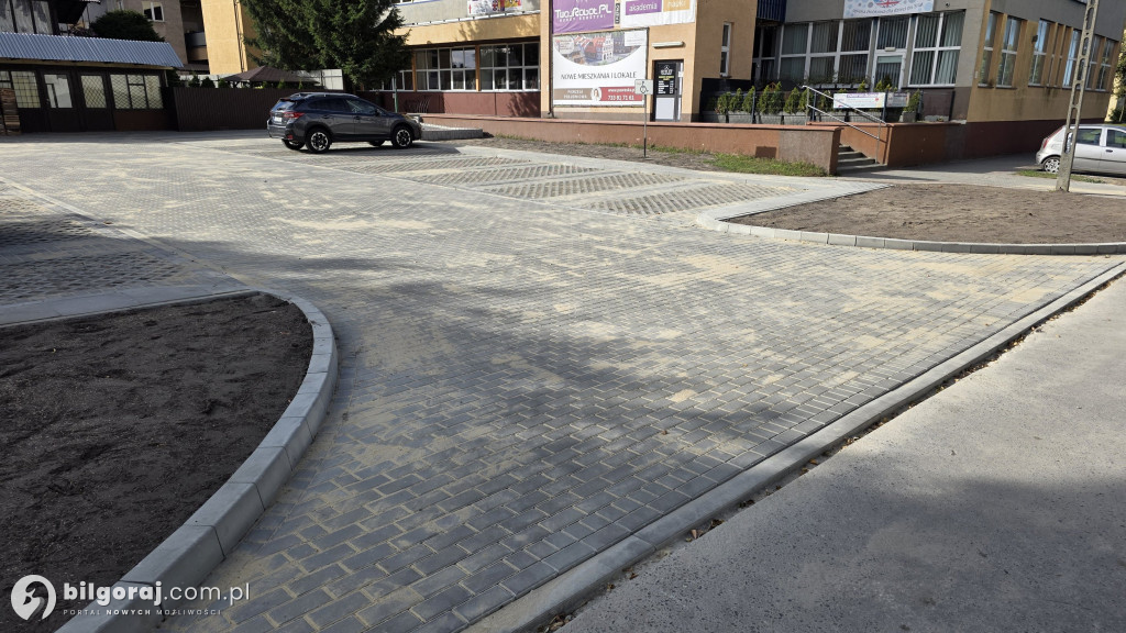 Remont parkingu przy ul. Aptecznej zakończony