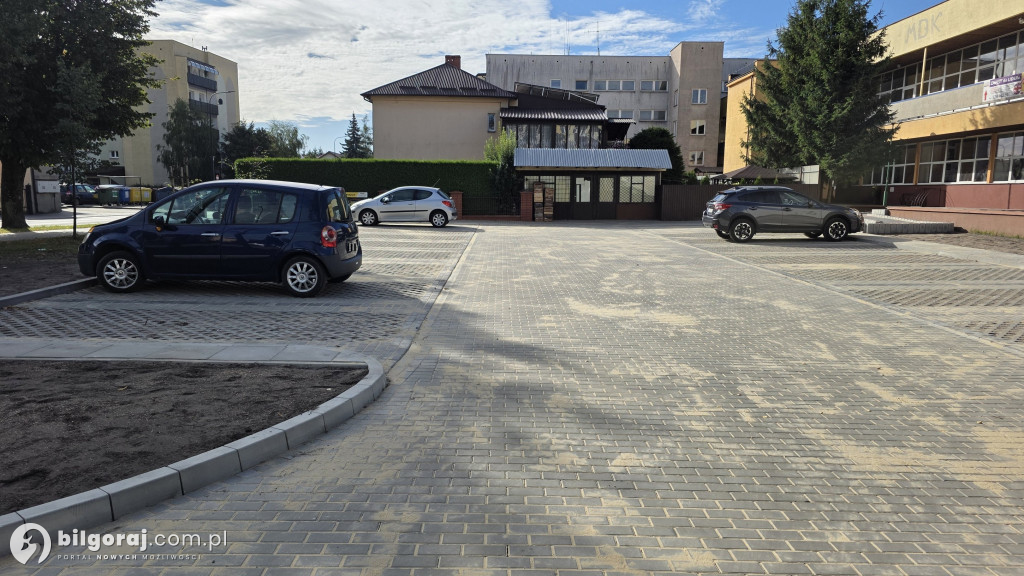 Remont parkingu przy ul. Aptecznej zakończony