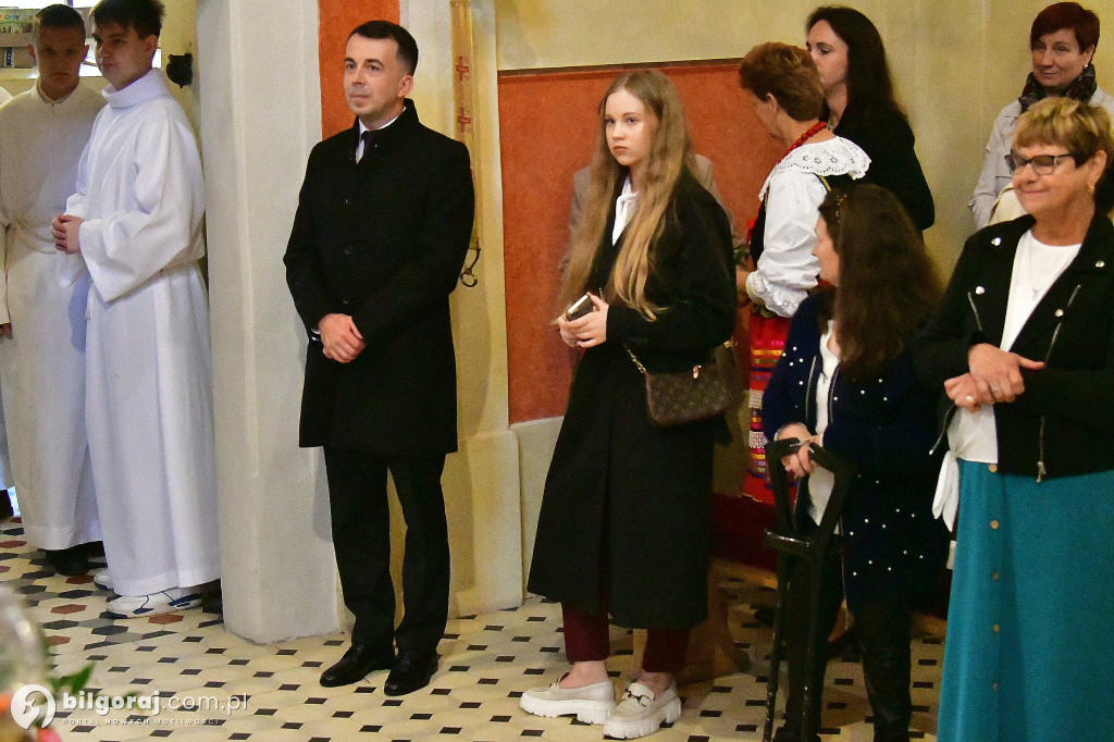 Relikwie bł. Stefana Wyszyńskiego w Goraju. Przywiózł je kardynał Nycz