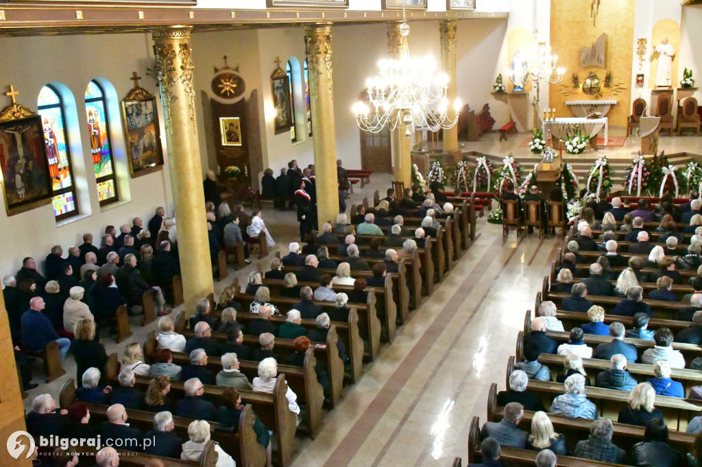 Pogrzeb śp. Ireny Polak, radnej rady Miasta Biłgoraja