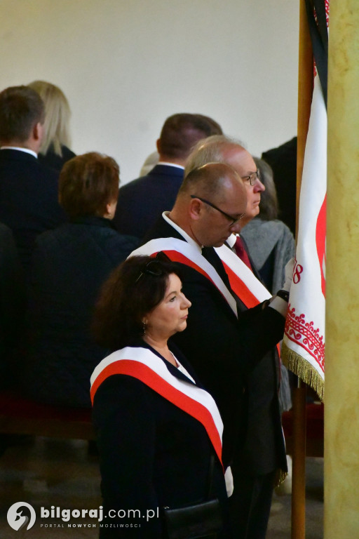 Pogrzeb śp. Ireny Polak, radnej rady Miasta Biłgoraja