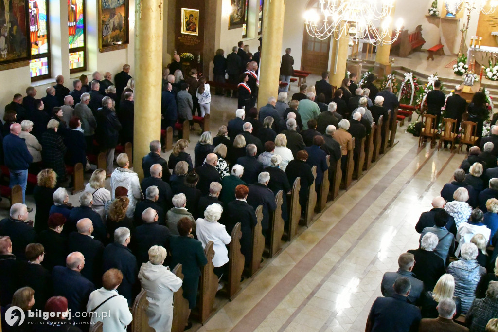 Pogrzeb śp. Ireny Polak, radnej rady Miasta Biłgoraja