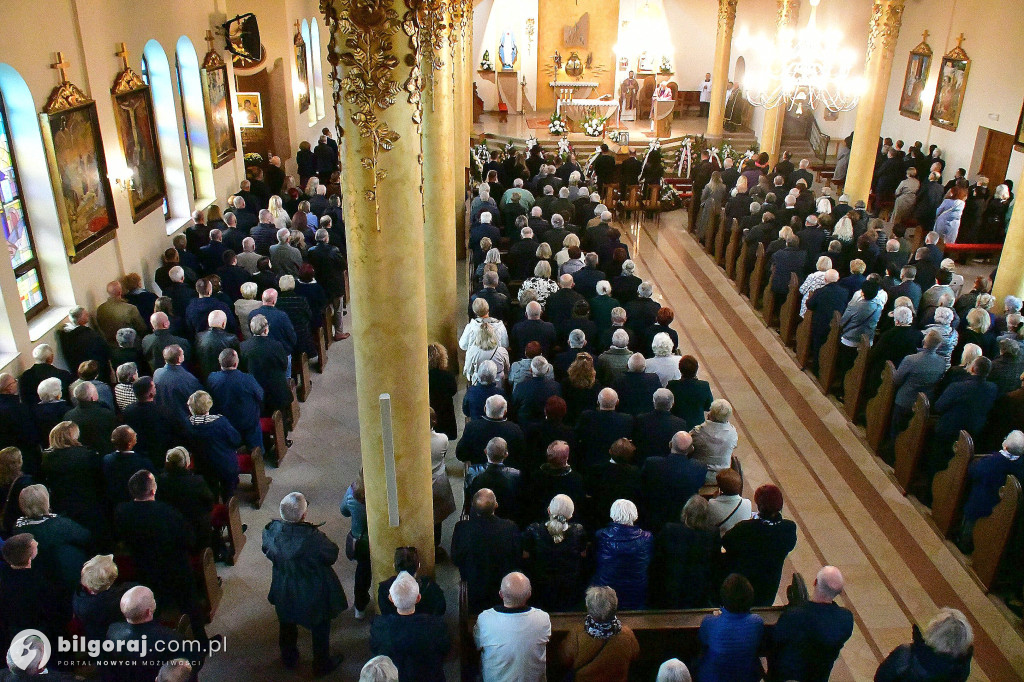 Pogrzeb śp. Ireny Polak, radnej rady Miasta Biłgoraja