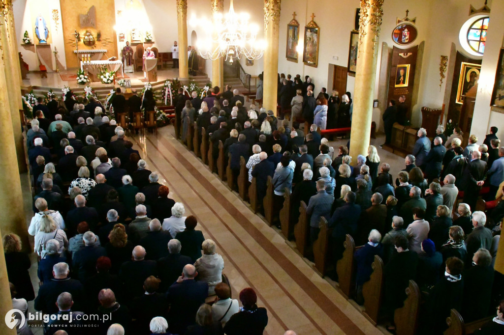 Pogrzeb śp. Ireny Polak, radnej rady Miasta Biłgoraja