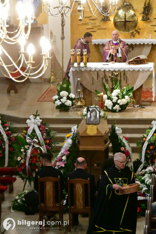 Pogrzeb śp. Ireny Polak, radnej rady Miasta Biłgoraja