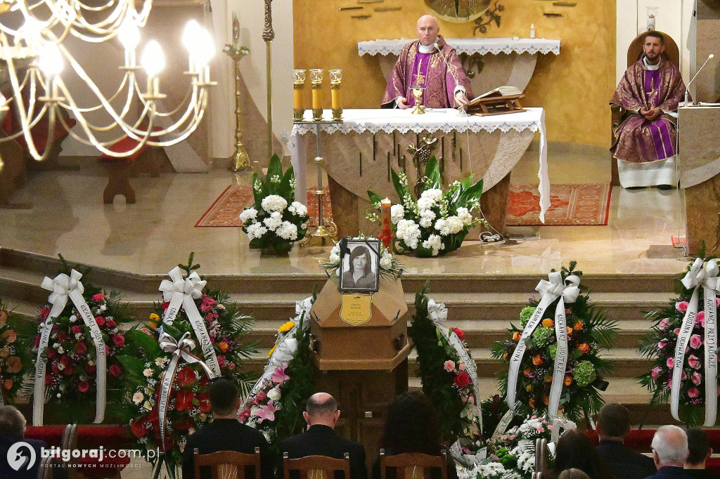 Pogrzeb śp. Ireny Polak, radnej rady Miasta Biłgoraja