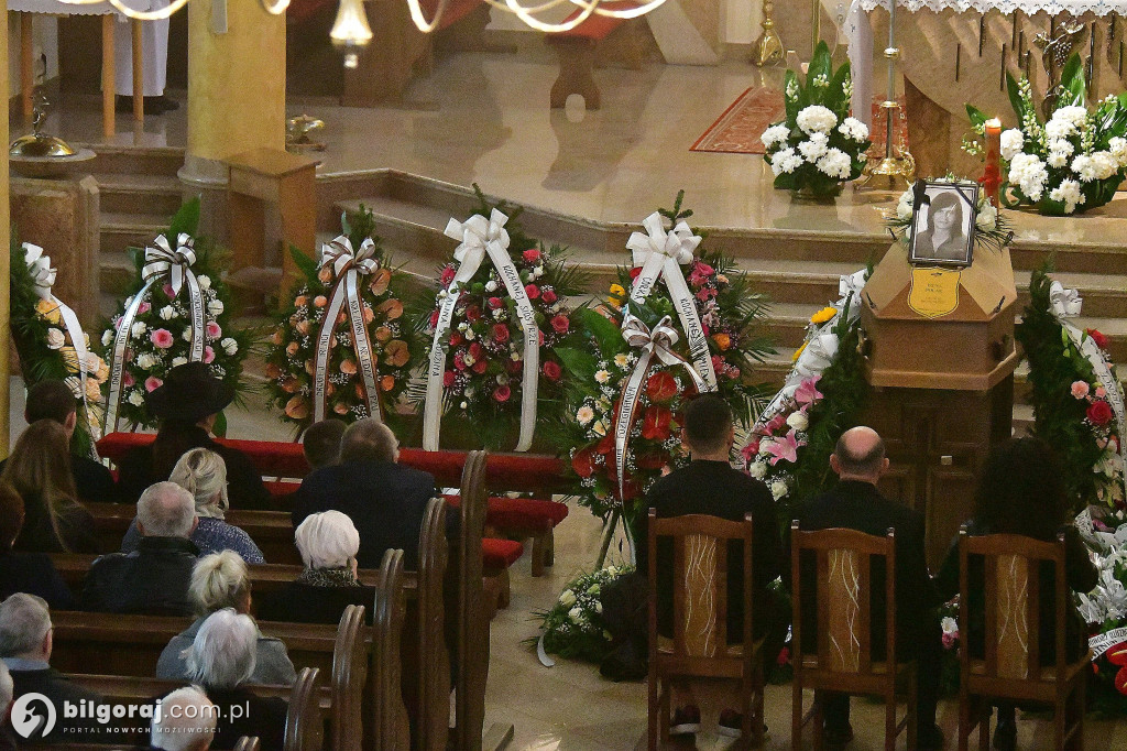 Pogrzeb śp. Ireny Polak, radnej rady Miasta Biłgoraja