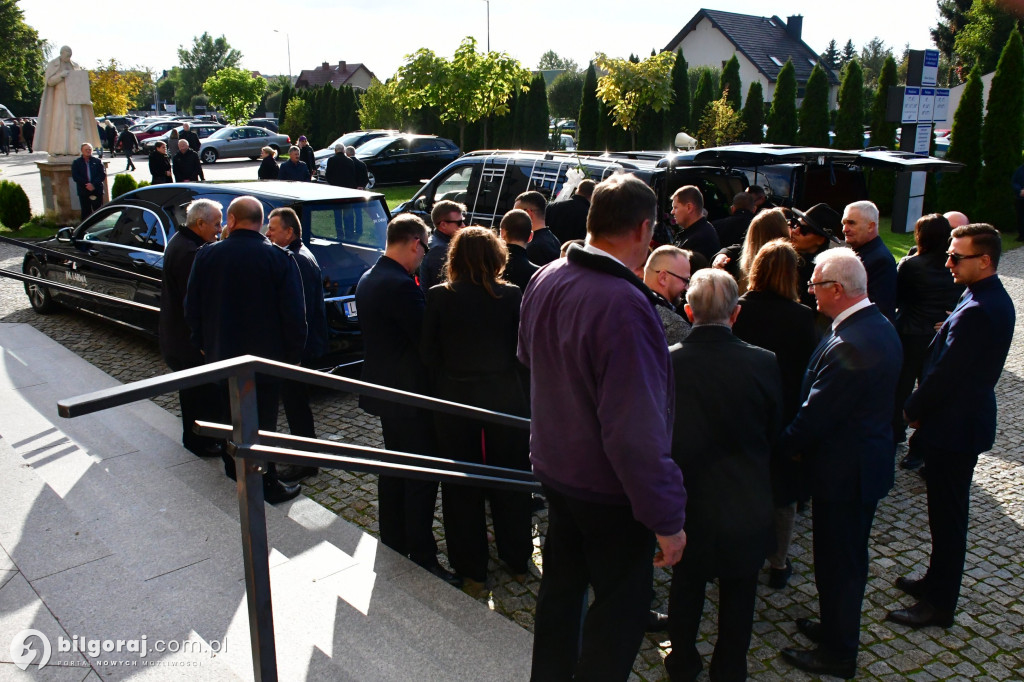 Pogrzeb śp. Ireny Polak, radnej rady Miasta Biłgoraja