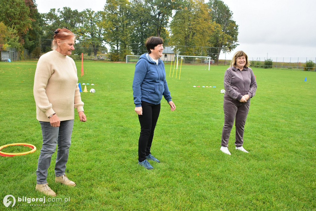 Piknik aktywności seniorów w Korchowie Pierwszym