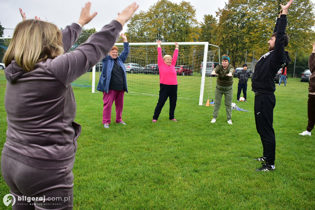 Piknik aktywności seniorów w Korchowie Pierwszym